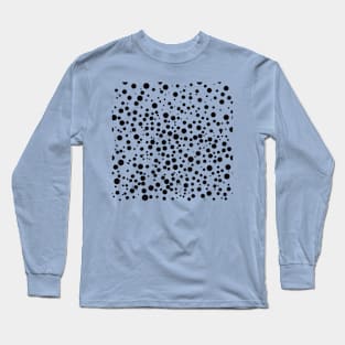 Black circles Long Sleeve T-Shirt